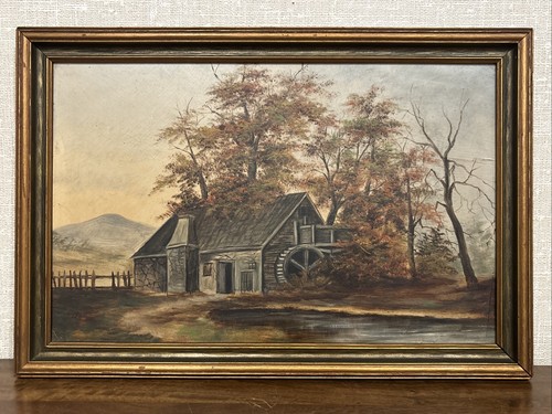 Antique 19th american - american, oil